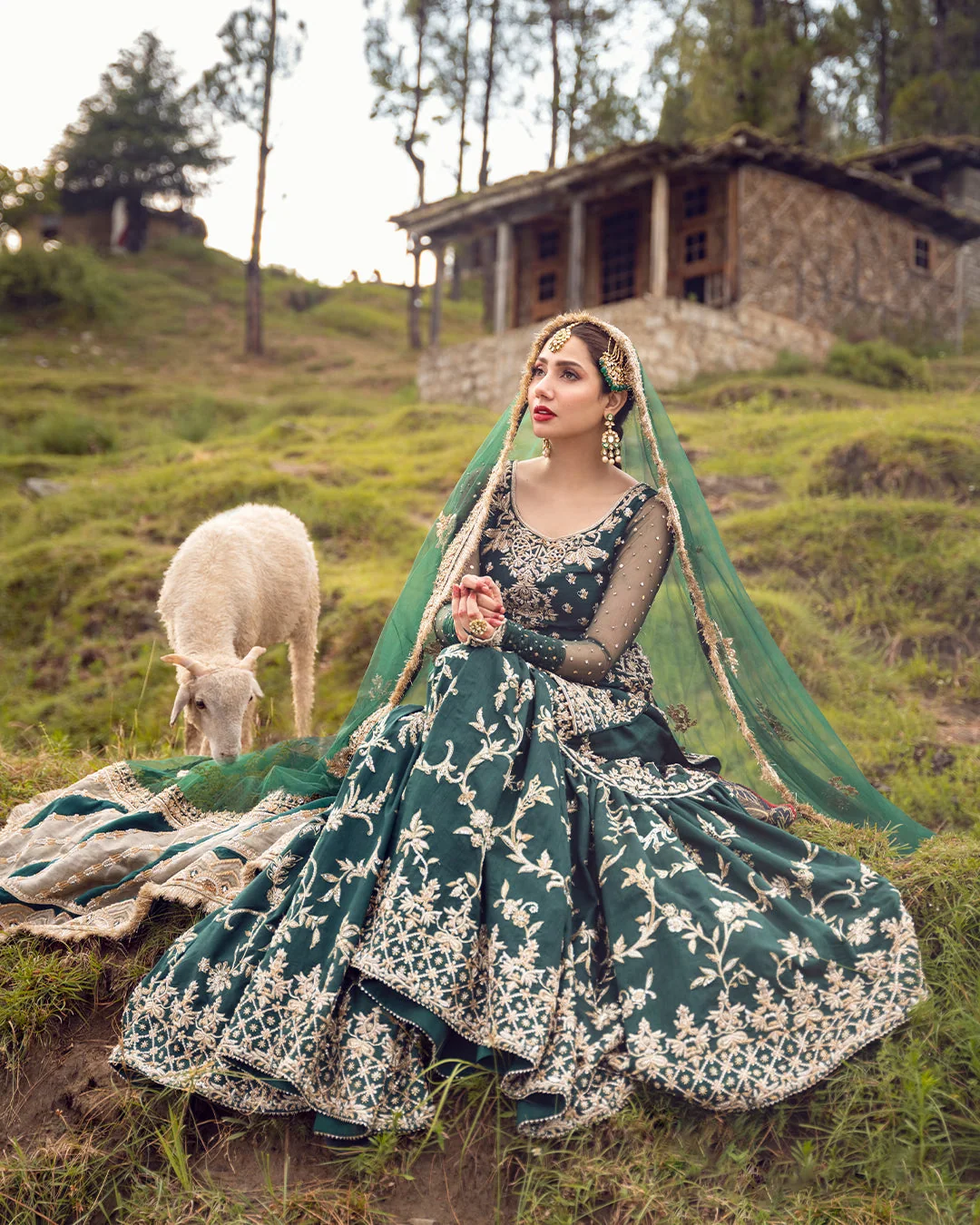 Faiza Saqlain - Durkhanai — full outfit view